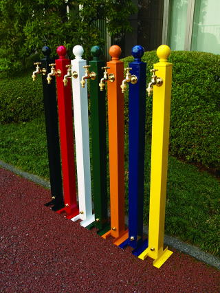 水栓柱 おしゃれ エクステリア かわいい 外構 エクステリアのことならリバーフォレストへ ガーデニング 外構工事 お庭をお考えの方